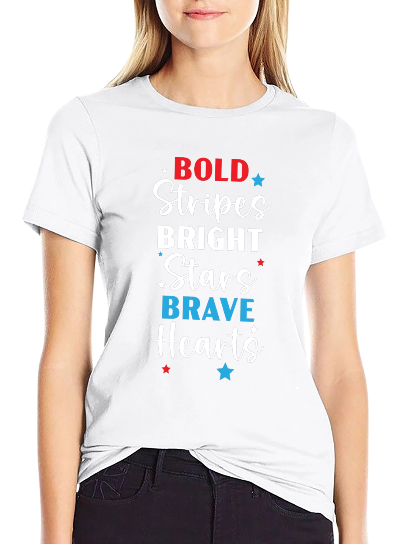 Patriotic Bold Stripes T-Shirt