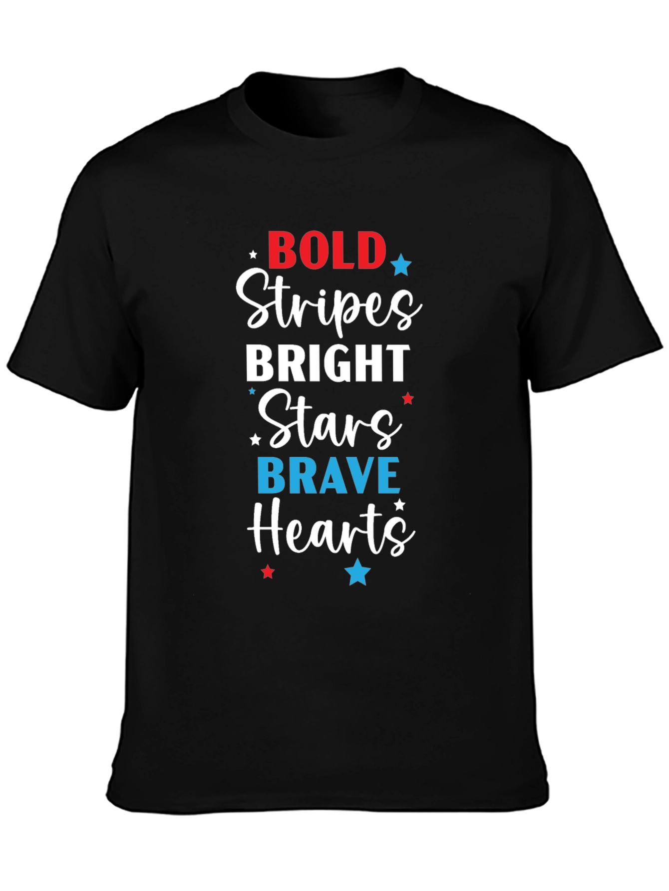 Patriotic Bold Stripes T-Shirt