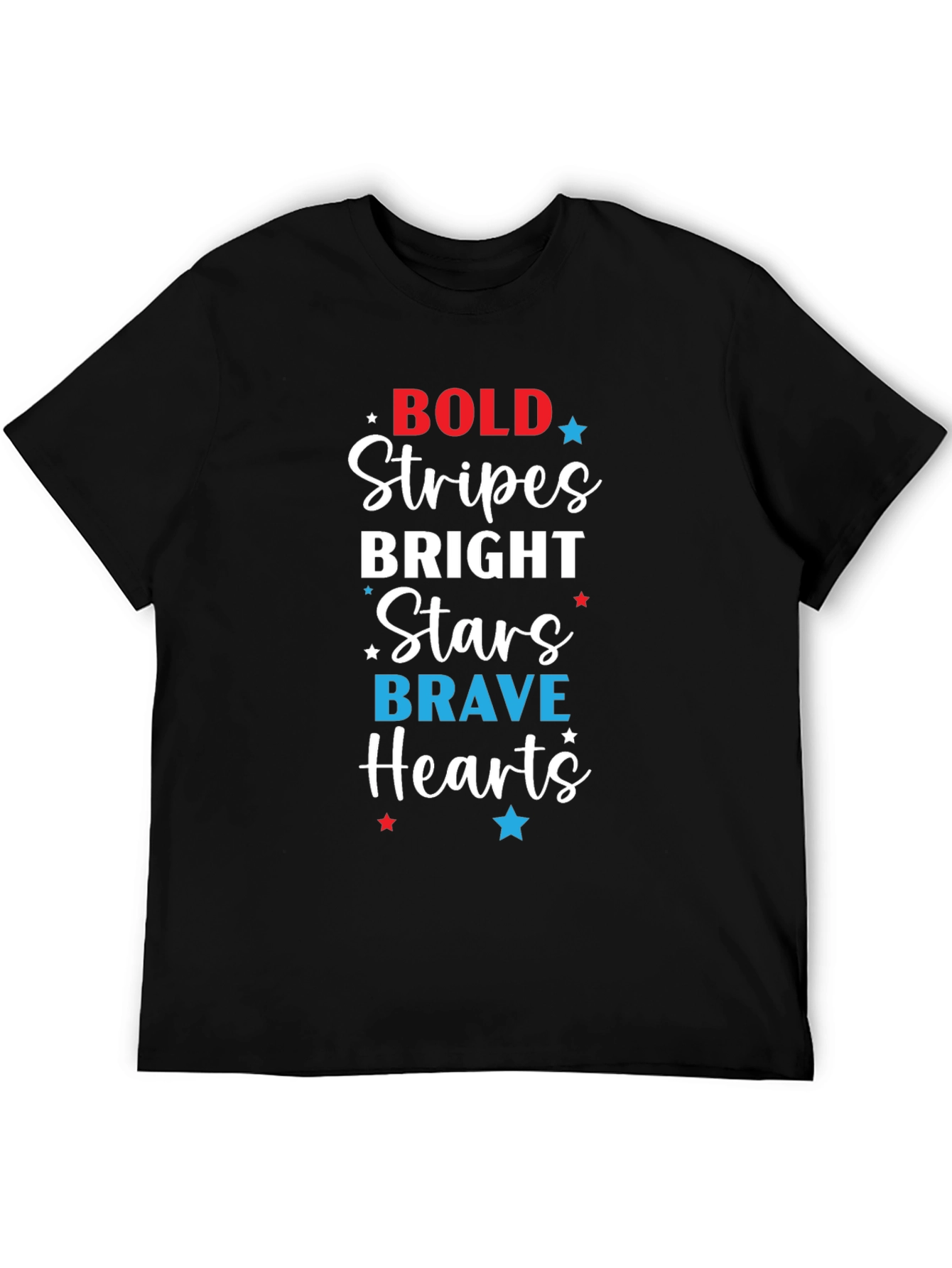 Patriotic Bold Stripes T-Shirt