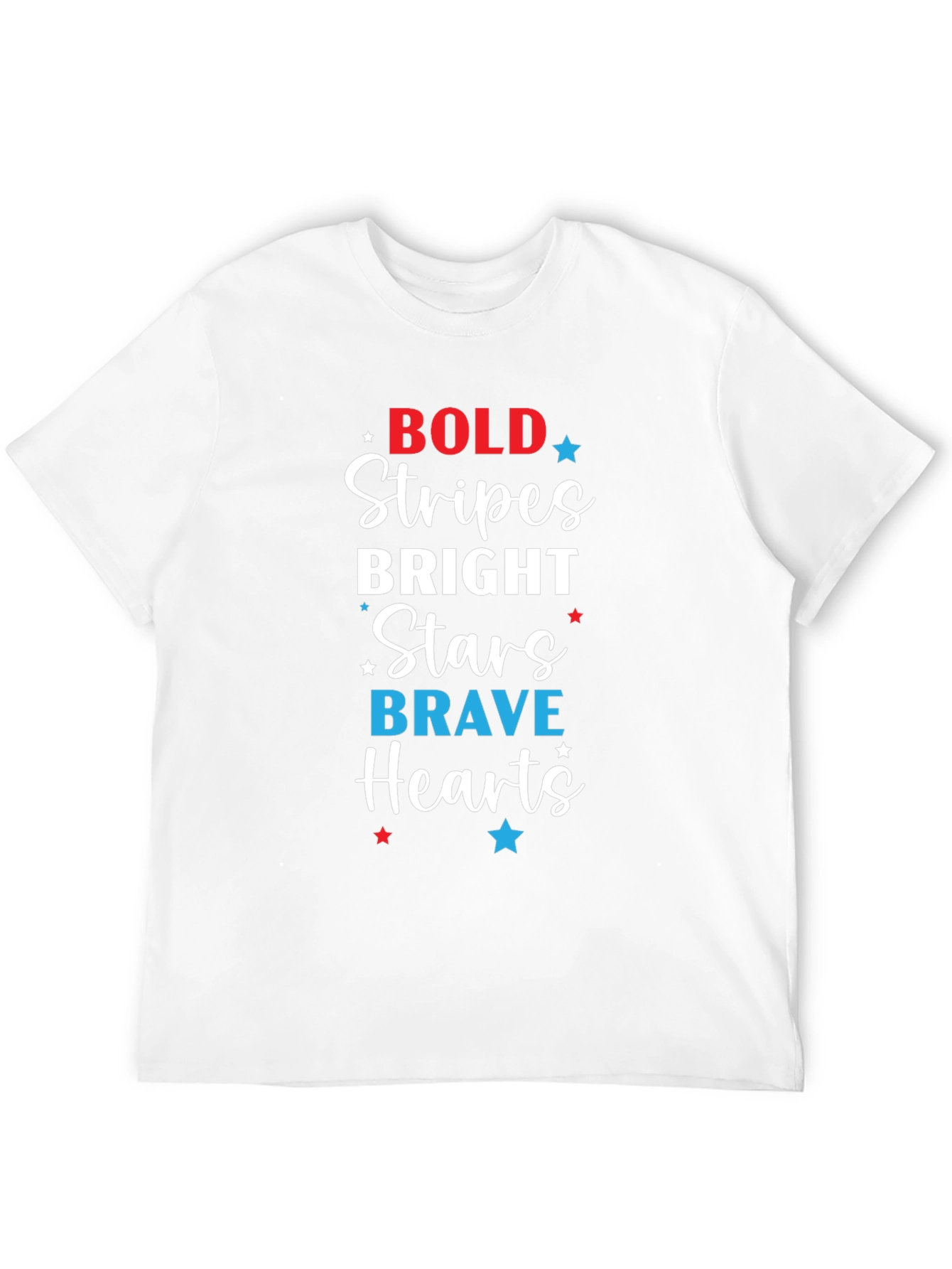 Patriotic Bold Stripes T-Shirt