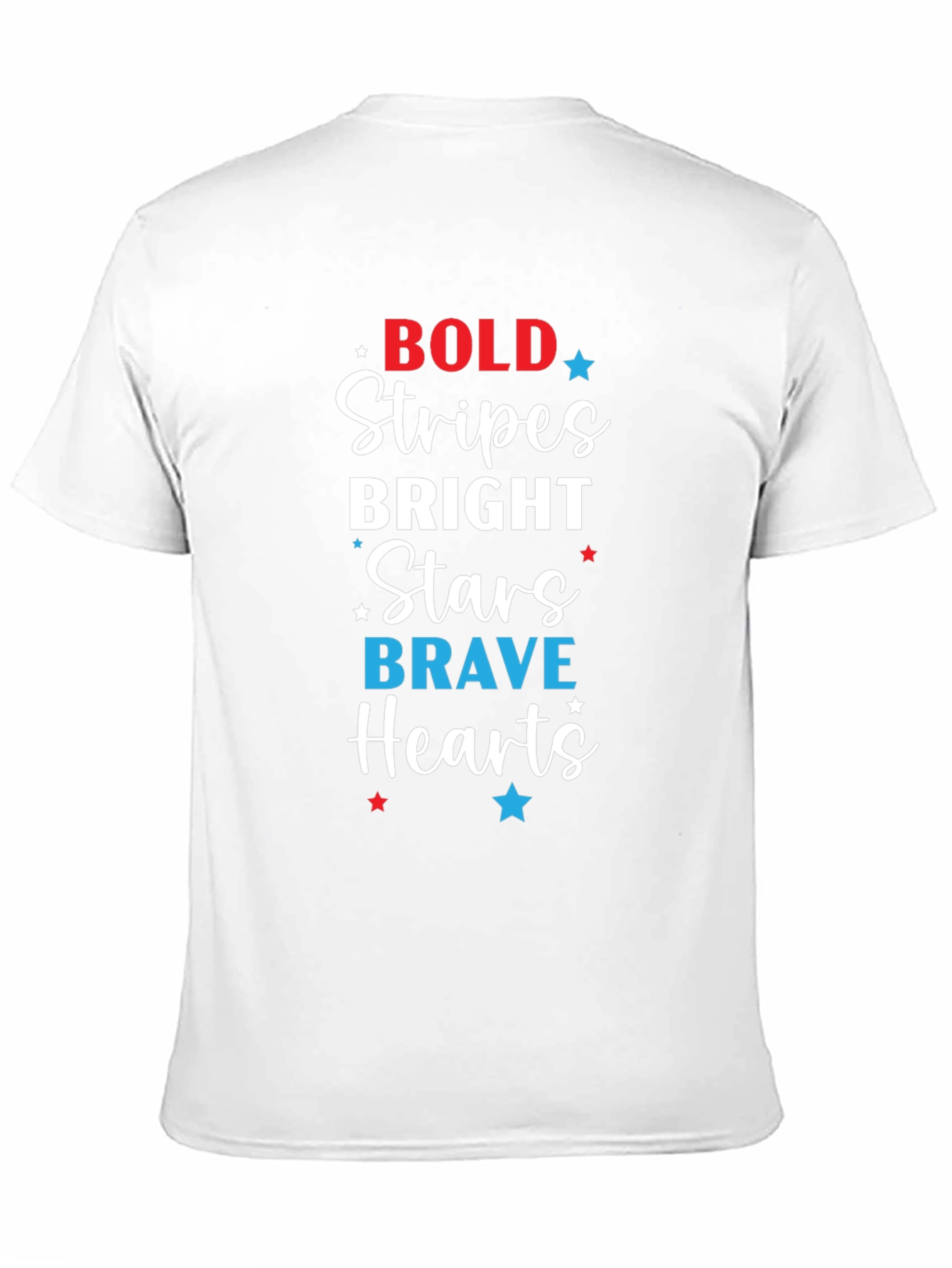 Patriotic Bold Stripes T-Shirt