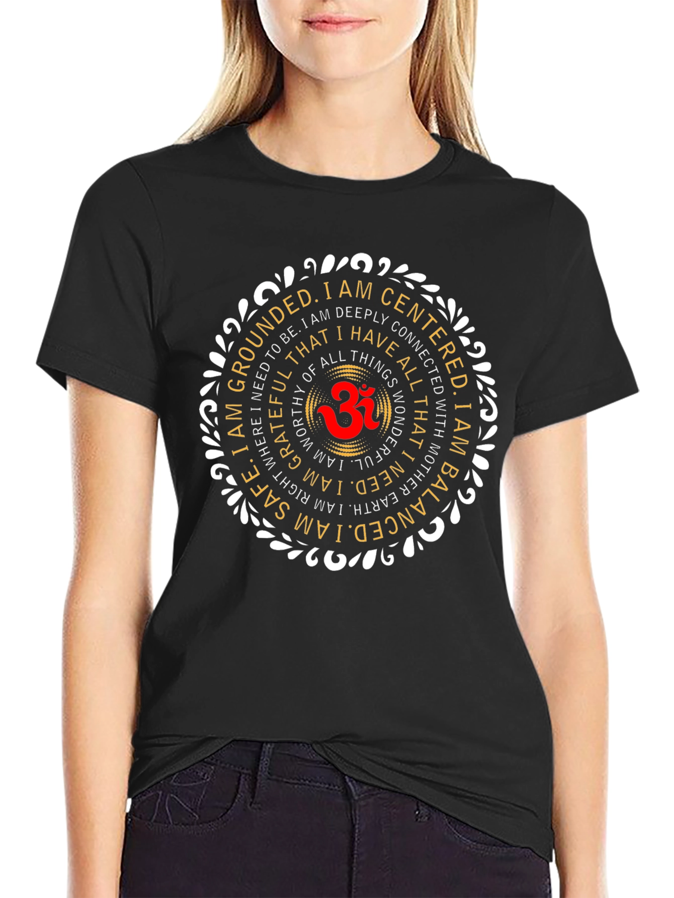Centered & Grounded Om T-Shirt