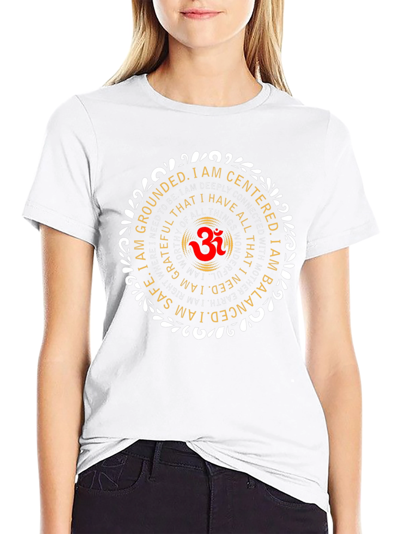 Centered & Grounded Om T-Shirt
