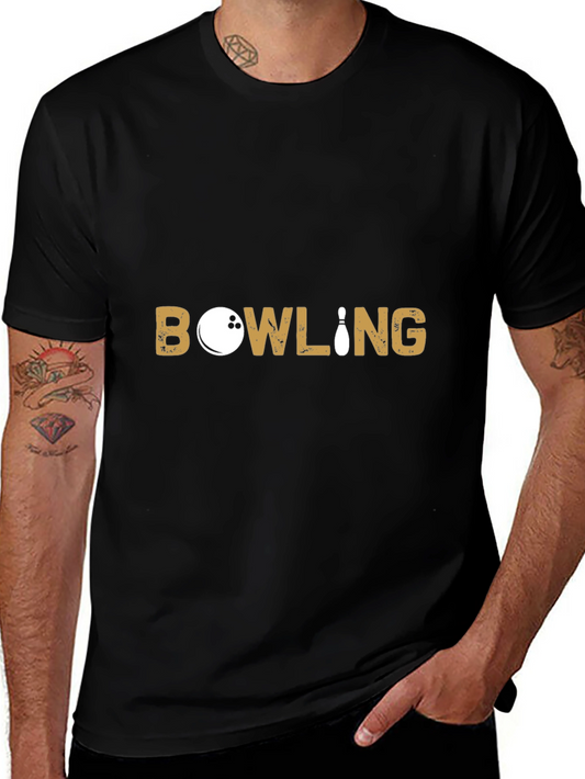 Bowling Graphic Tee - Strike Style!