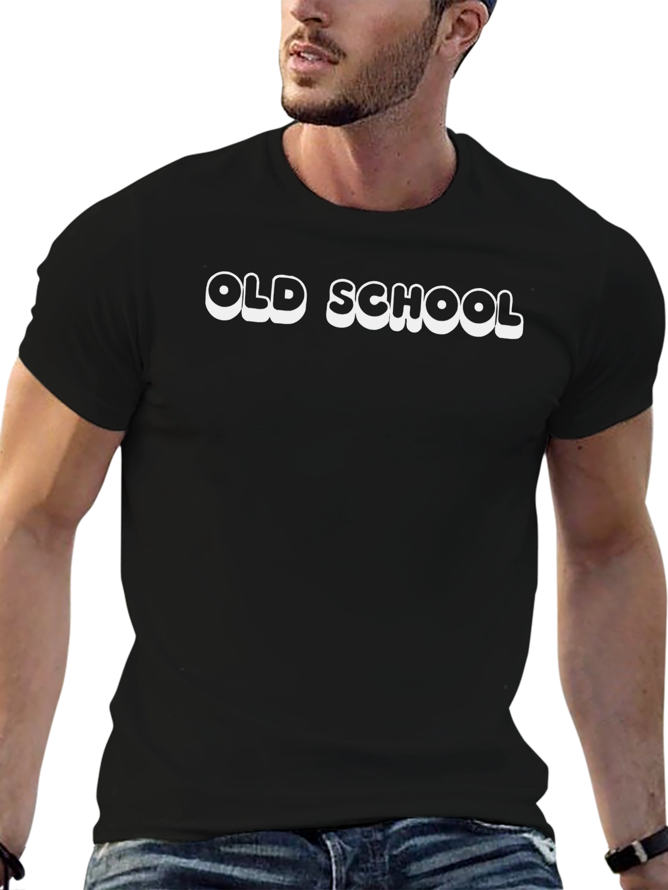 Old School Graphic Tee - Classic Retro Style