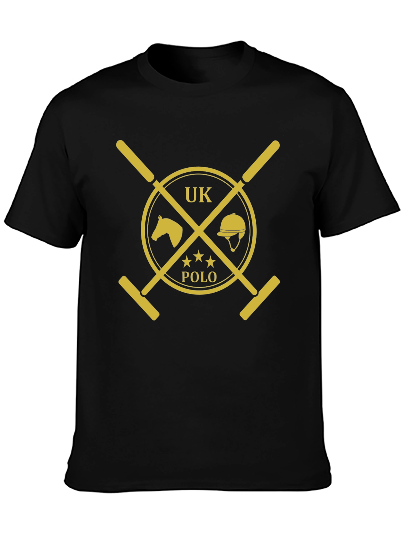 UK Polo Graphic Tee - Classic Style