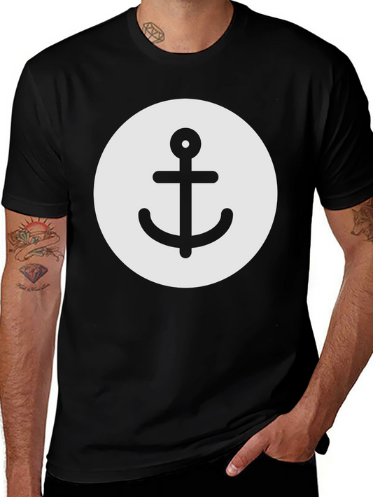Nautical Anchor Graphic Tee - Stylish & Comfortable