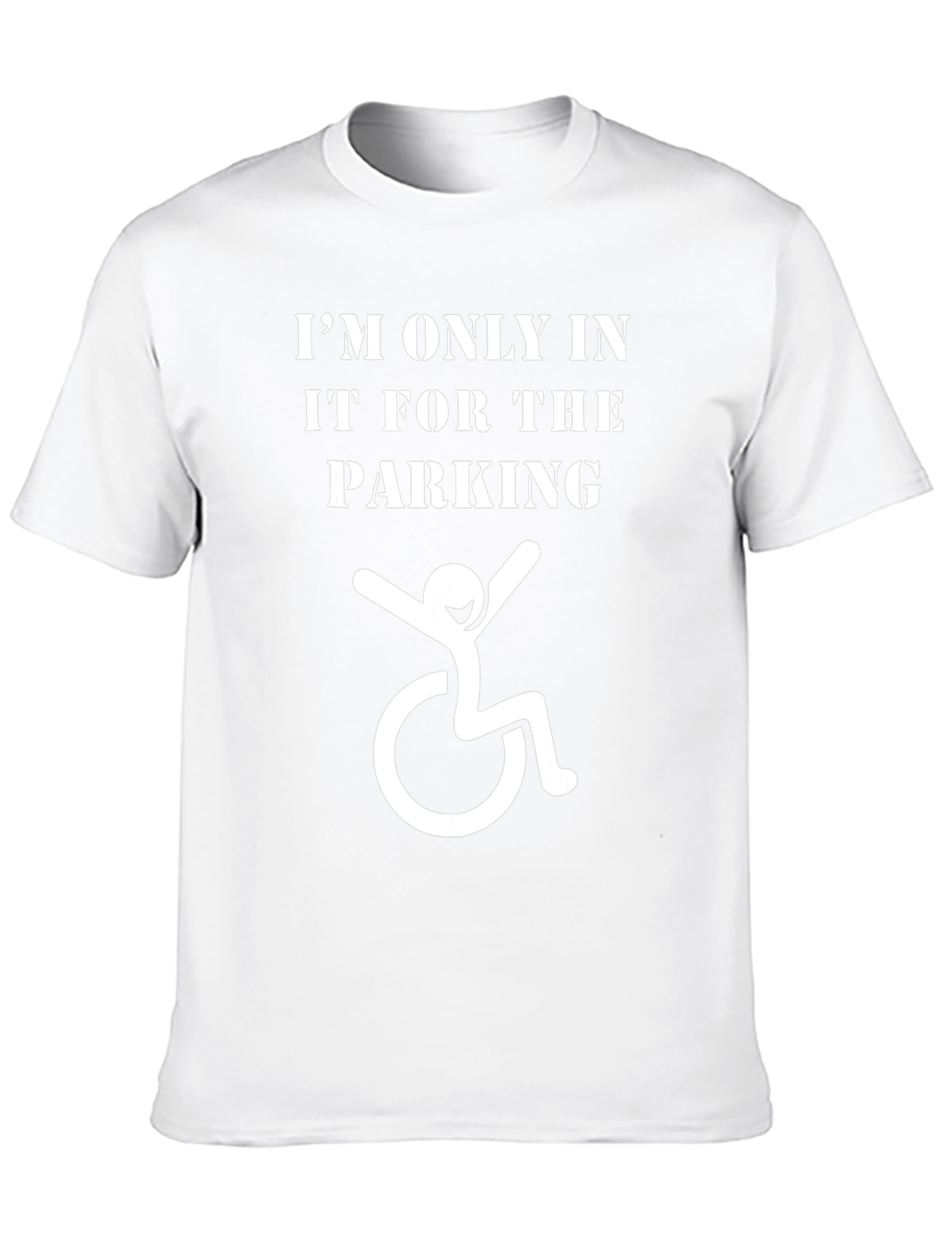 Funny Handicap Parking T-Shirt