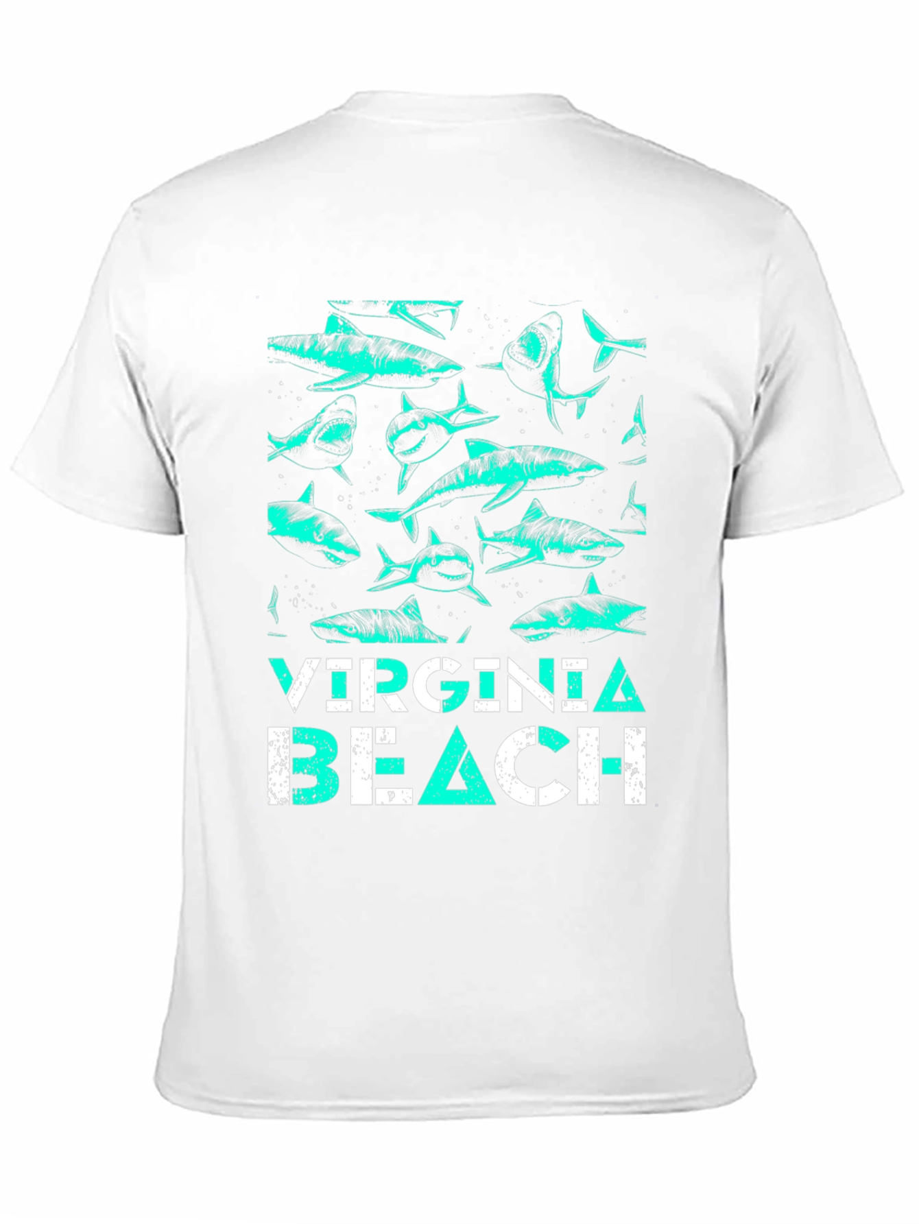Virginia Beach Shark Graphic Tee