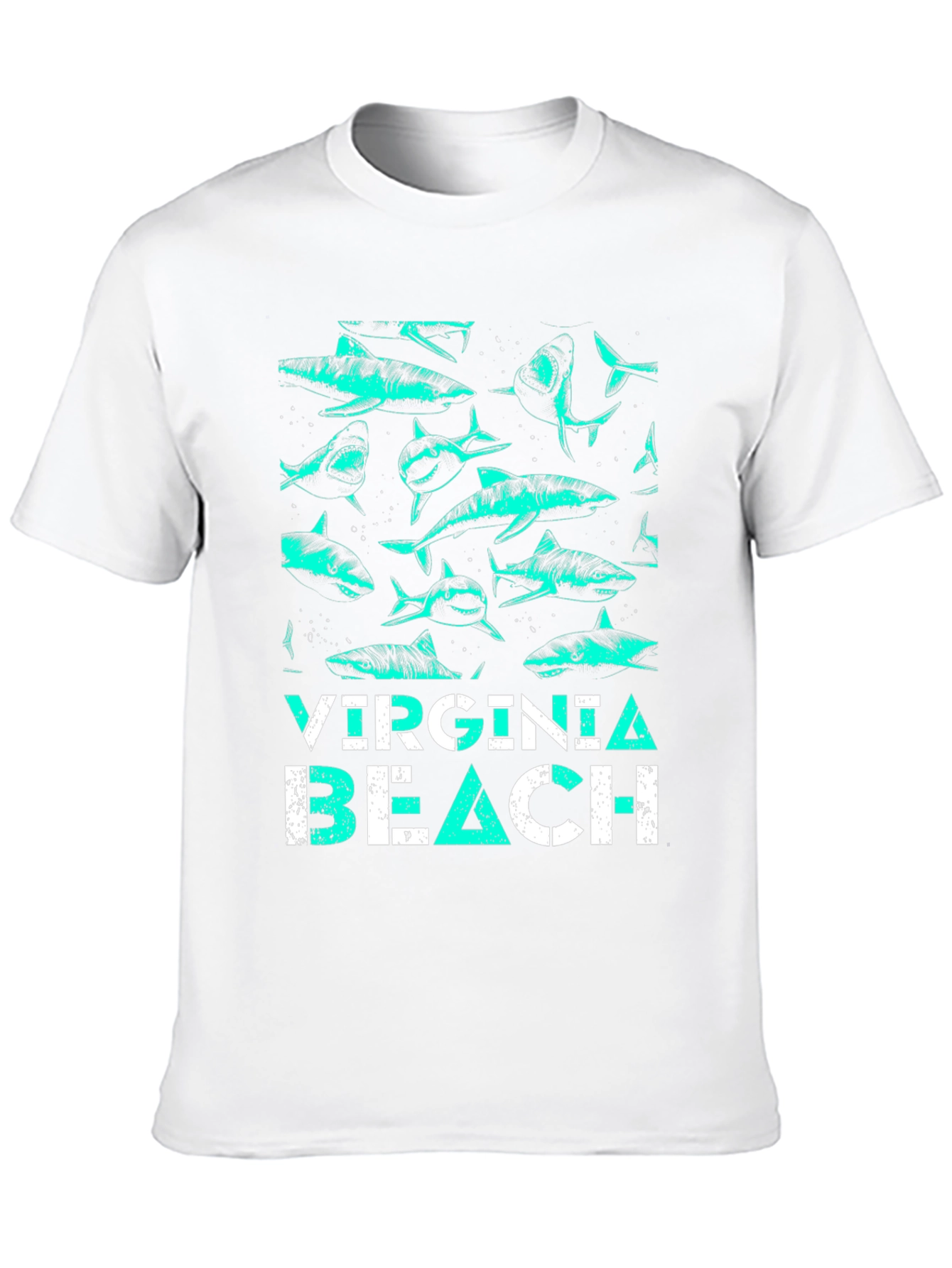 Virginia Beach Shark Graphic Tee