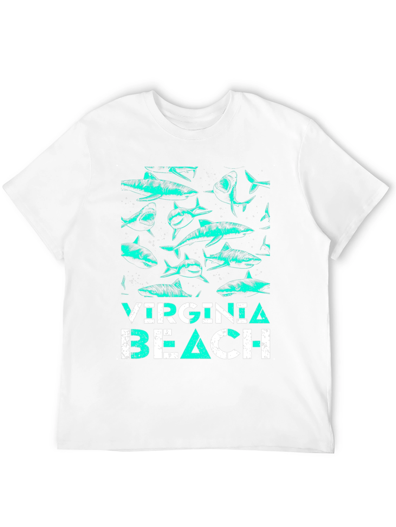 Virginia Beach Shark Graphic Tee