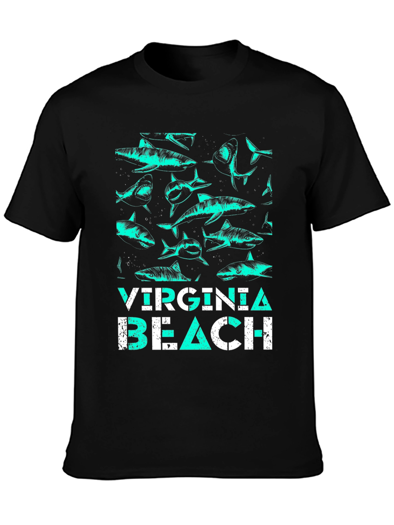 Virginia Beach Shark Graphic Tee