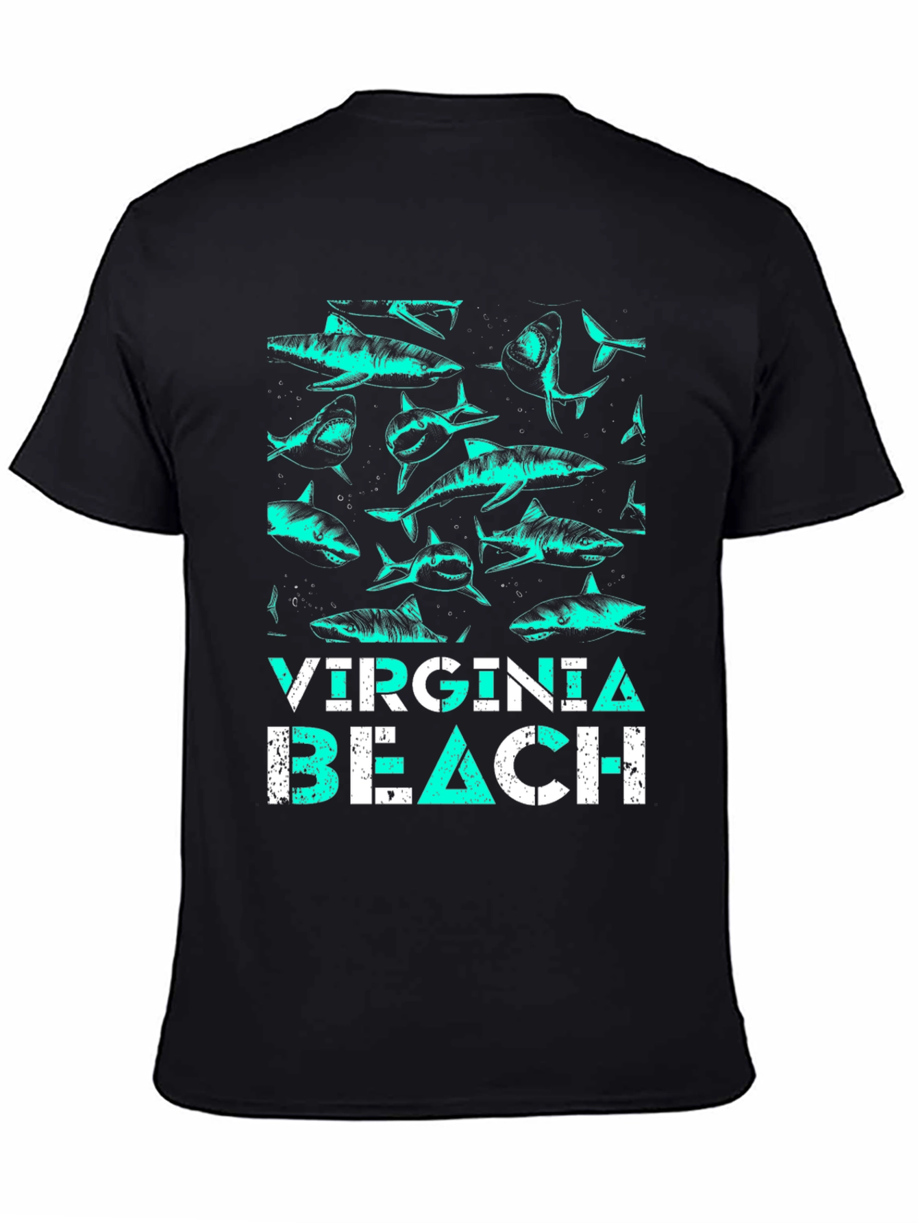 Virginia Beach Shark Graphic Tee