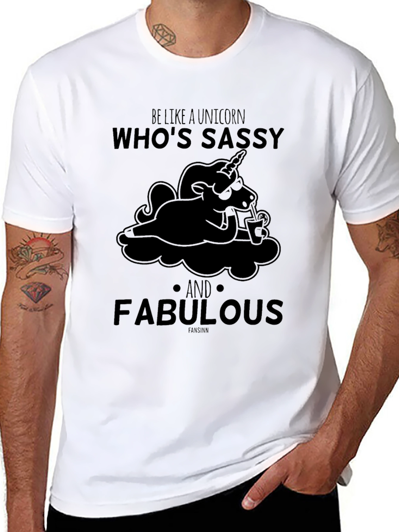 Sassy Unicorn Graphic Tee