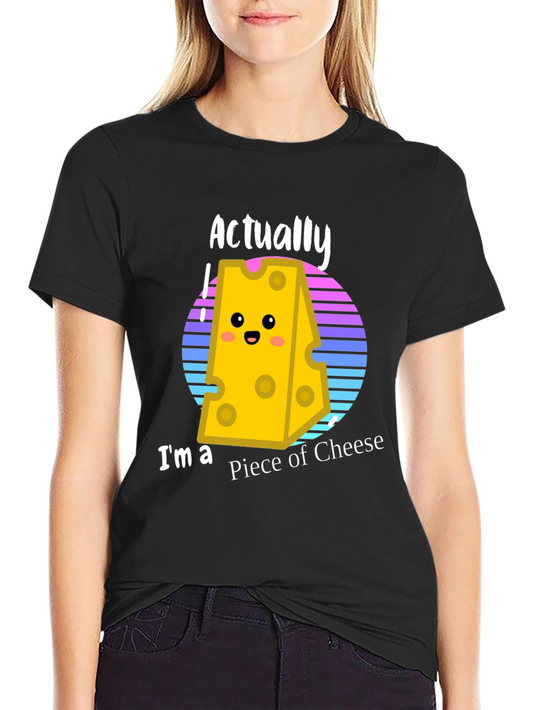 Funny Cheese Lover Graphic T-Shirt