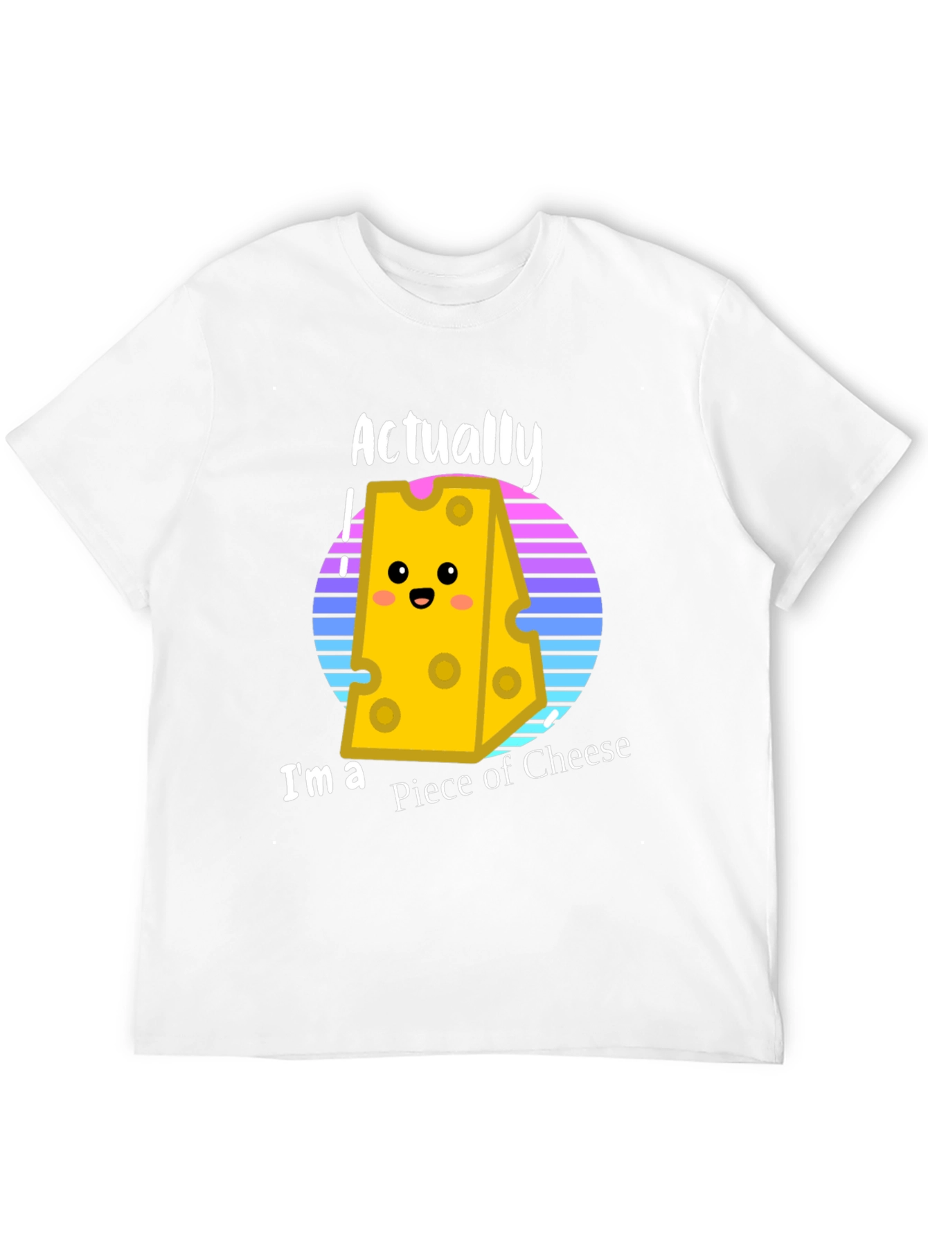 Funny Cheese Lover Graphic T-Shirt