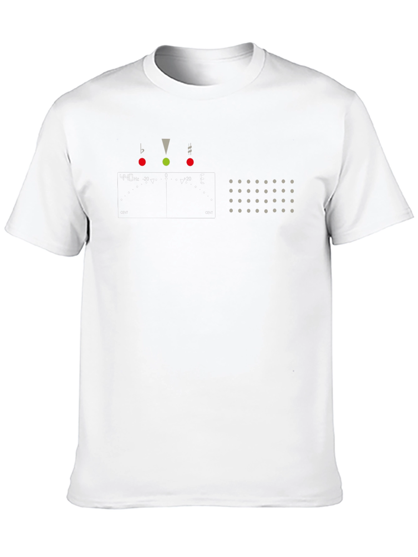 Musicians Tuner Graphic T-Shirt - Black