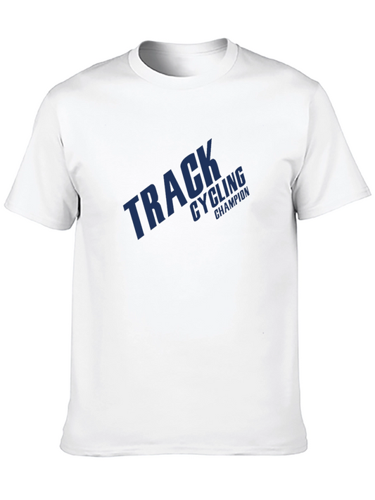 Track Cycling Champion Graphic Tee - Sportswear