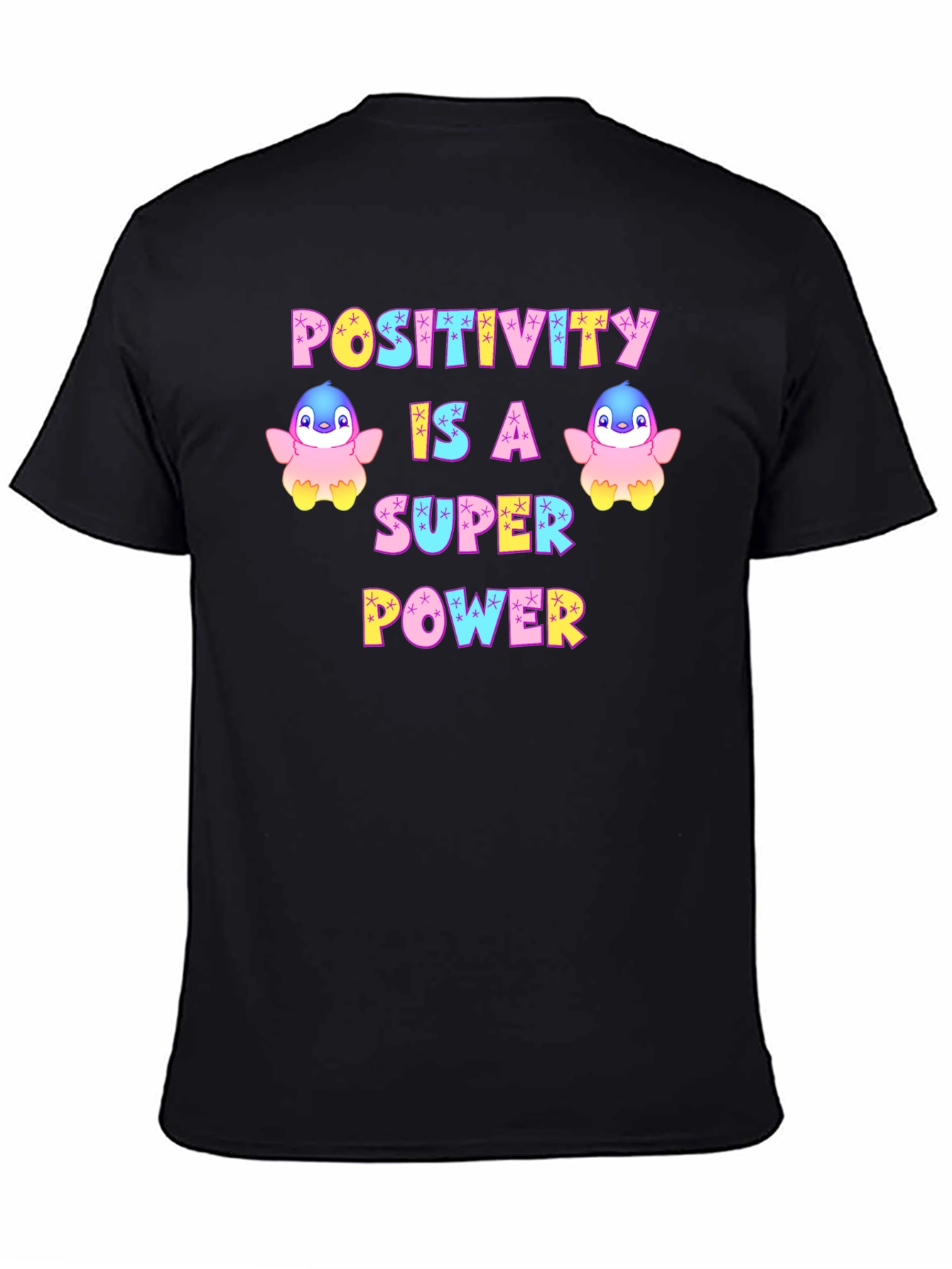 Positivity Super Power Graphic T-Shirt