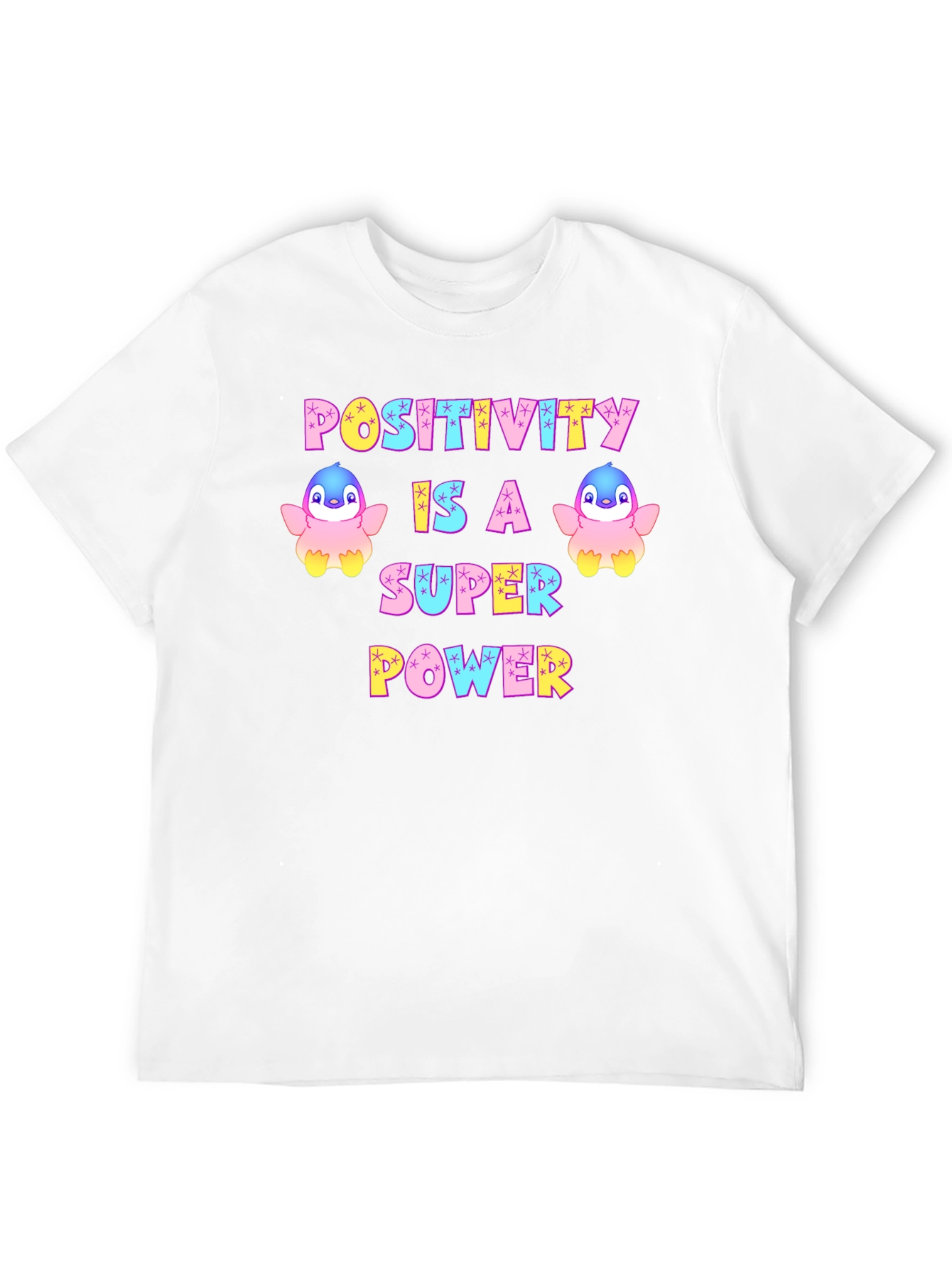 Positivity Super Power Graphic T-Shirt