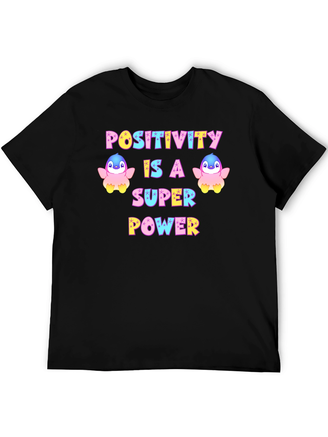 Positivity Super Power Graphic T-Shirt