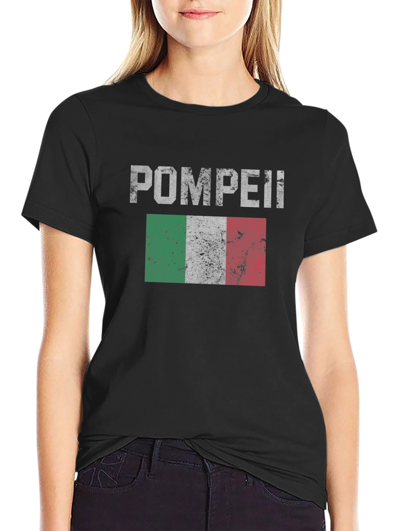 Pompeii Italy Flag T-Shirt