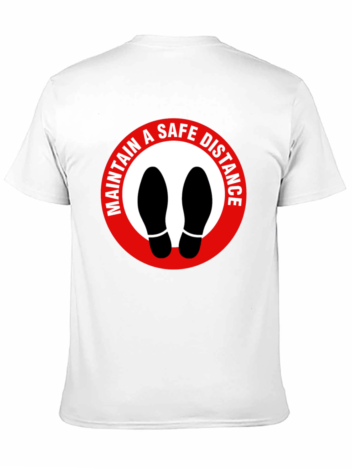 Maintain Safe Distance Crew Neck T-Shirt