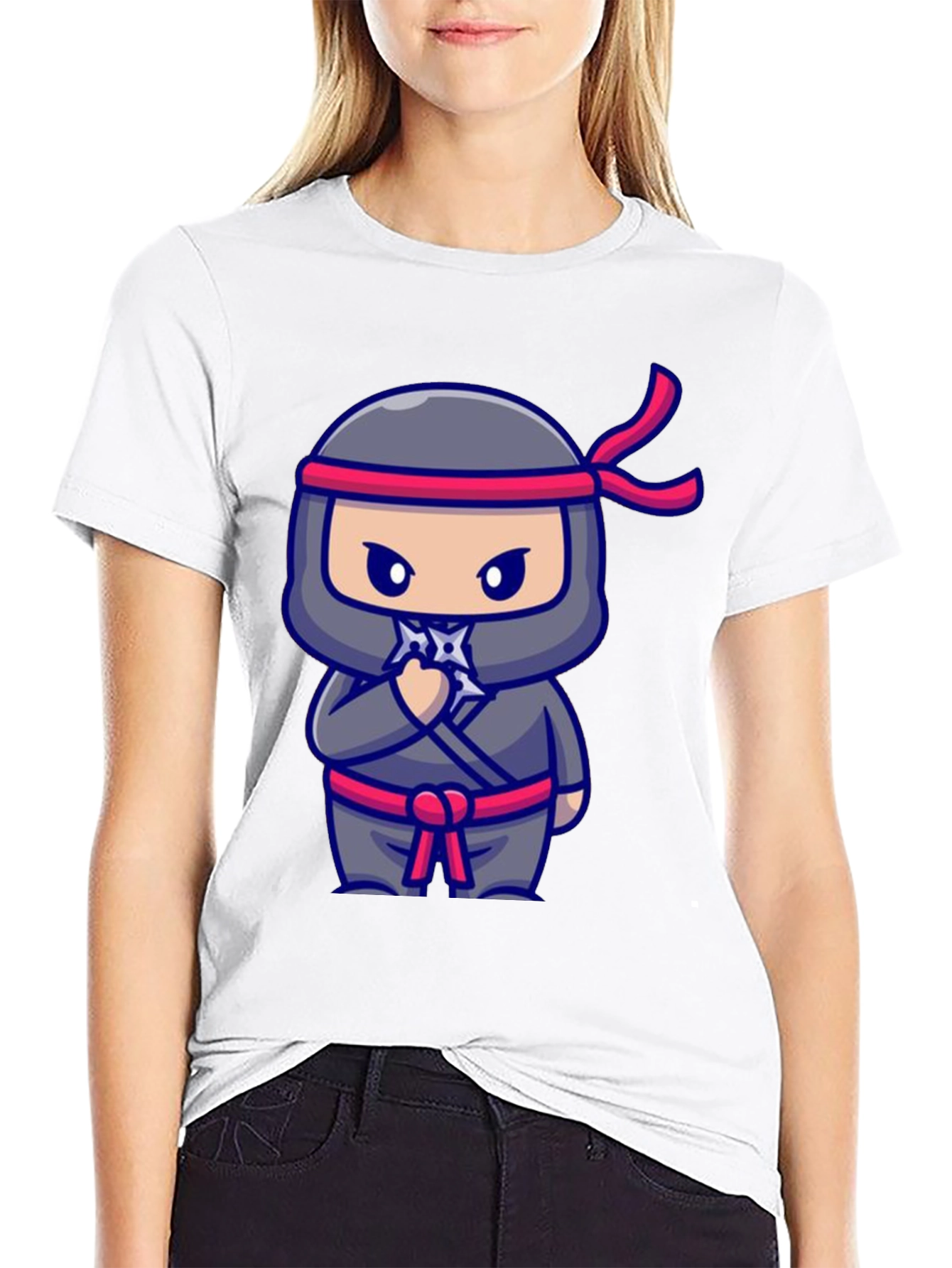 Ninja Cartoon Graphic Tee