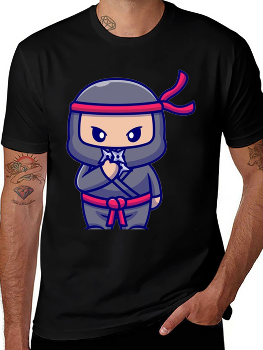 Ninja Cartoon Graphic Tee
