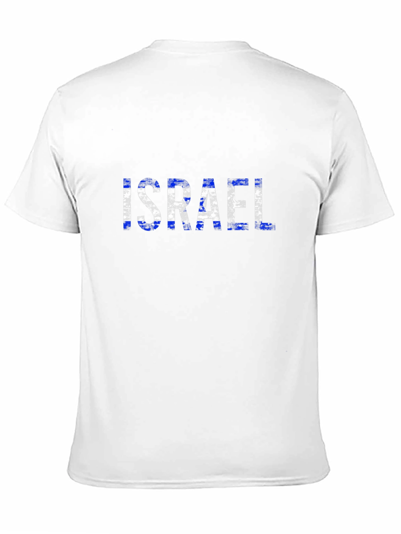 Israel Flag T-Shirt - Distressed Print