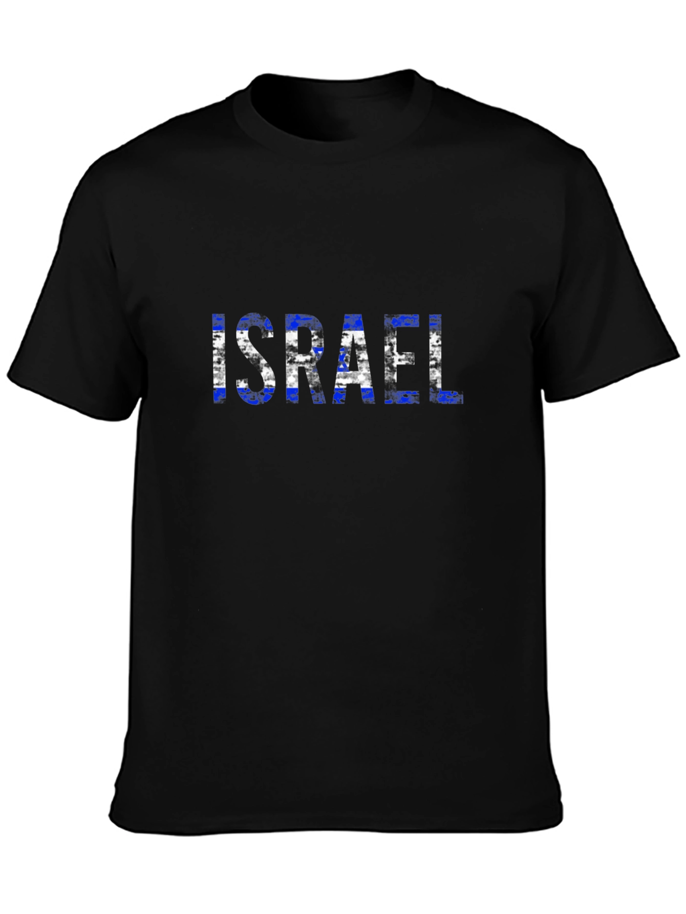 Israel Flag T-Shirt - Distressed Print