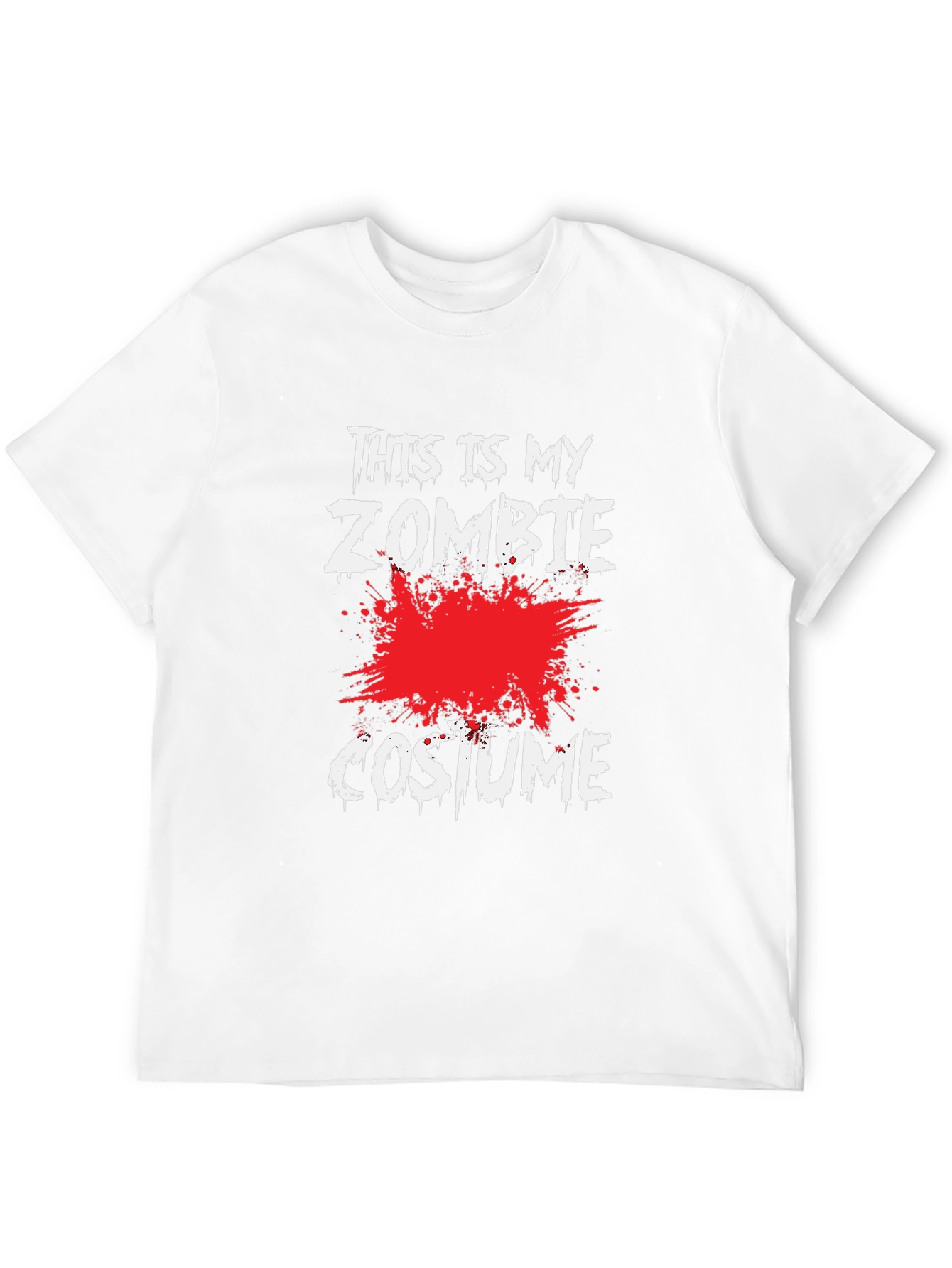 Zombie Costume T-Shirt - Halloween Tee