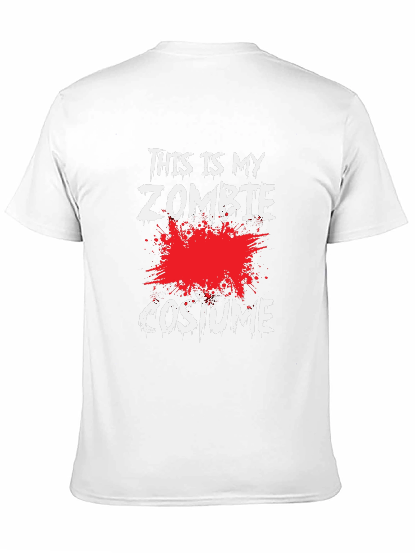 Zombie Costume T-Shirt - Halloween Tee