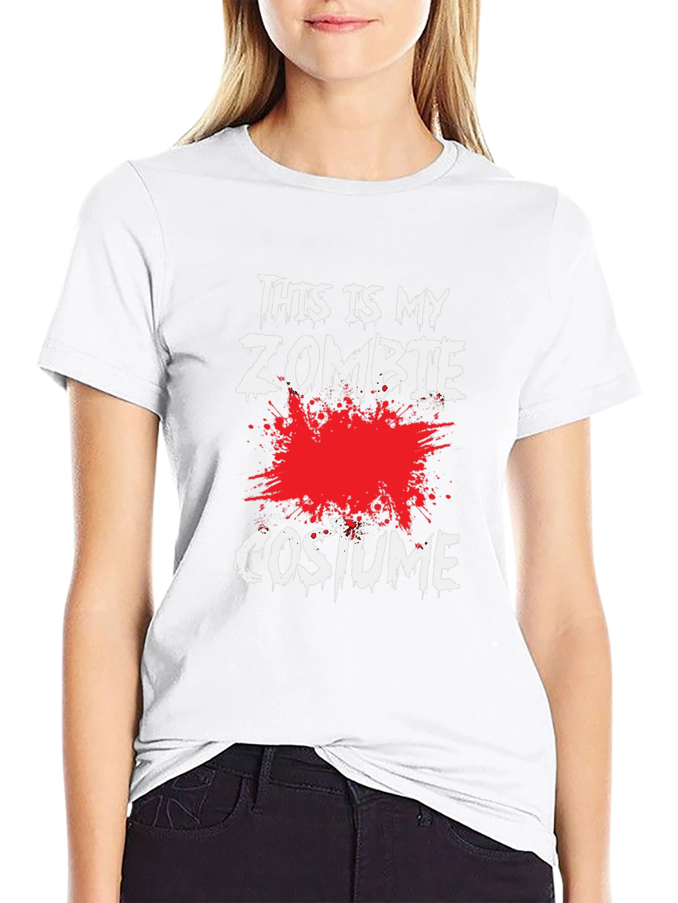 Zombie Costume T-Shirt - Halloween Tee