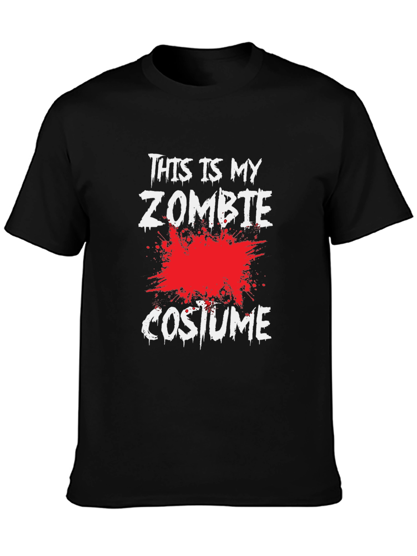 Zombie Costume T-Shirt - Halloween Tee
