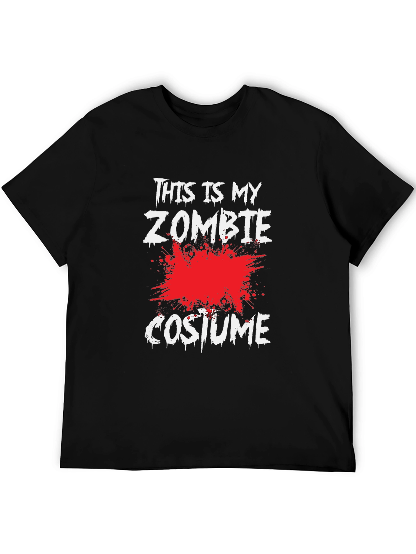 Zombie Costume T-Shirt - Halloween Tee