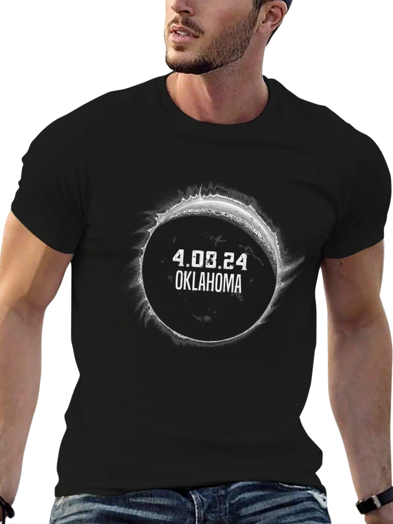 Oklahoma Eclipse 4.08.24 T-Shirt