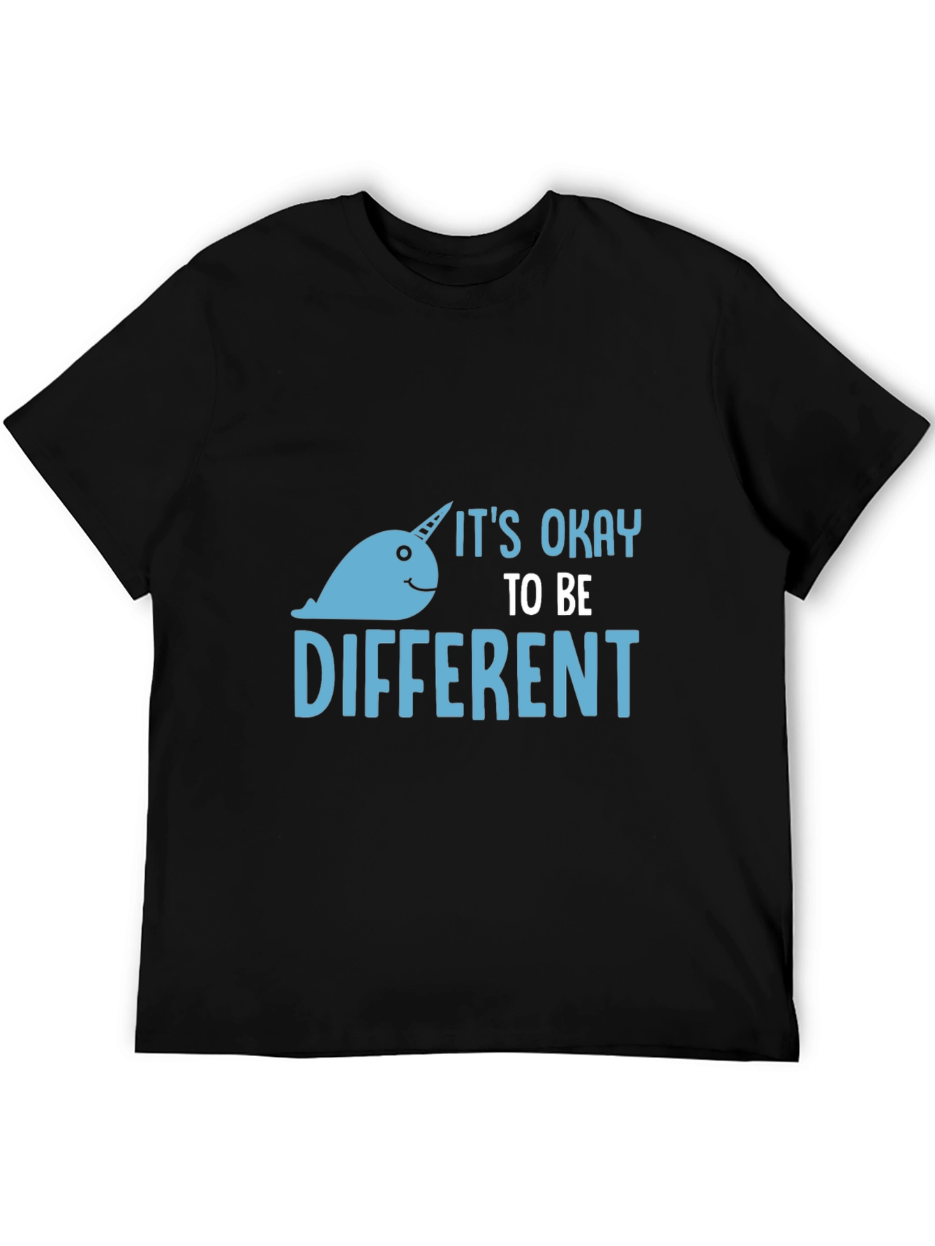 Its Okay to Be Different - Narwhal Graphic Tee