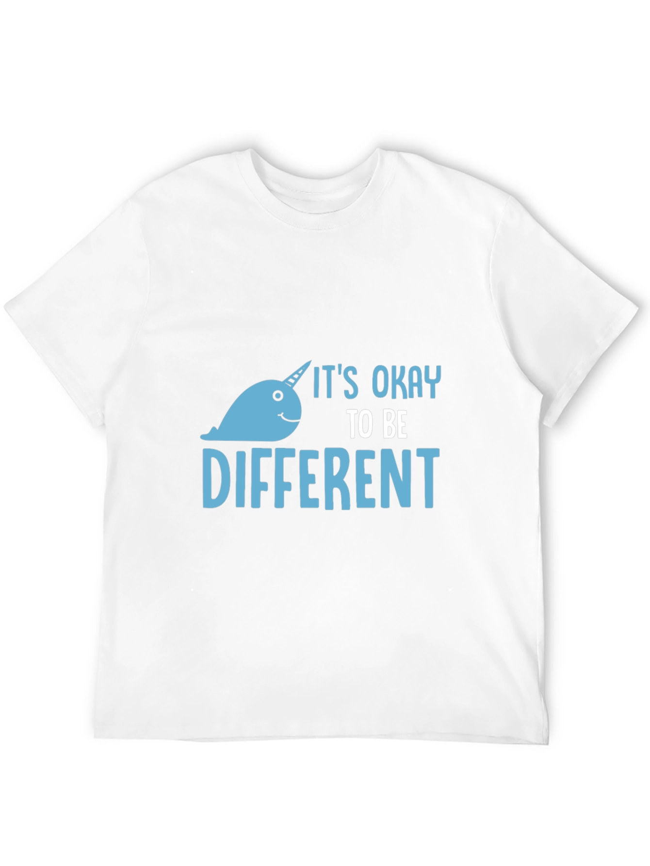 Its Okay to Be Different - Narwhal Graphic Tee