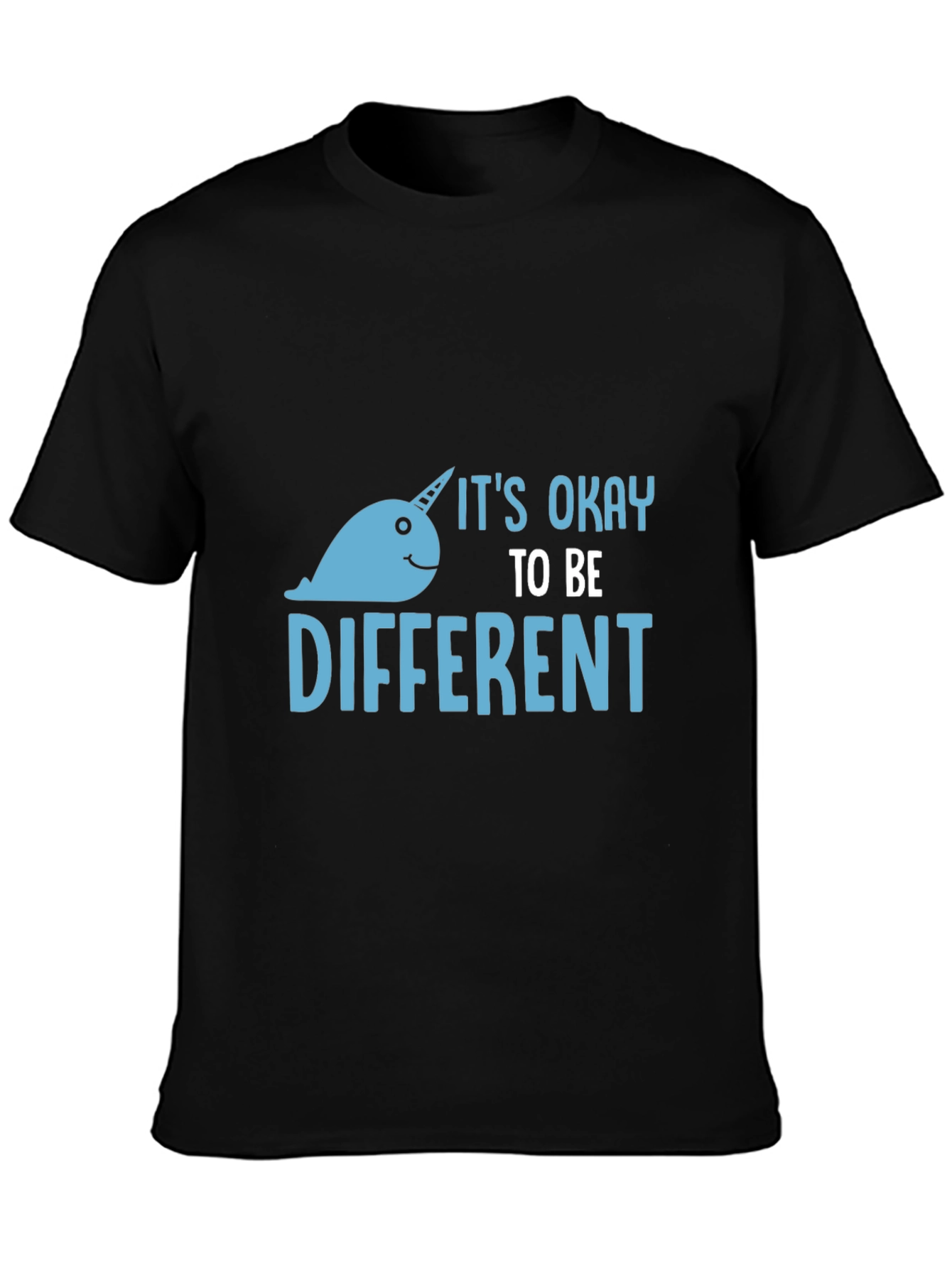 Its Okay to Be Different - Narwhal Graphic Tee