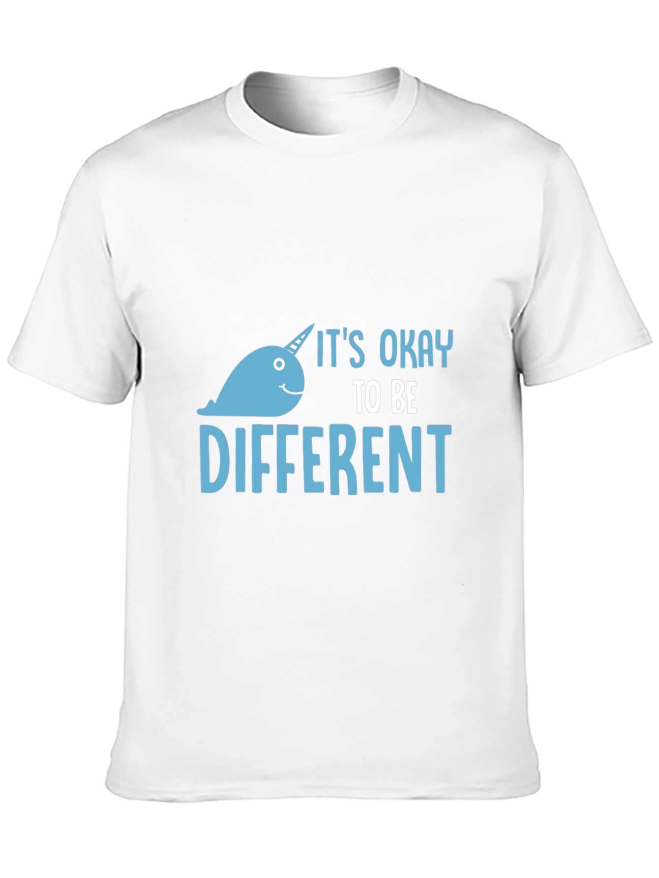 Its Okay to Be Different - Narwhal Graphic Tee