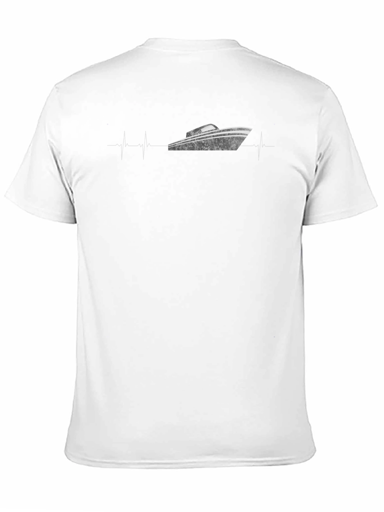 Boat Heartbeat T-Shirt - Nautical Lover Tee