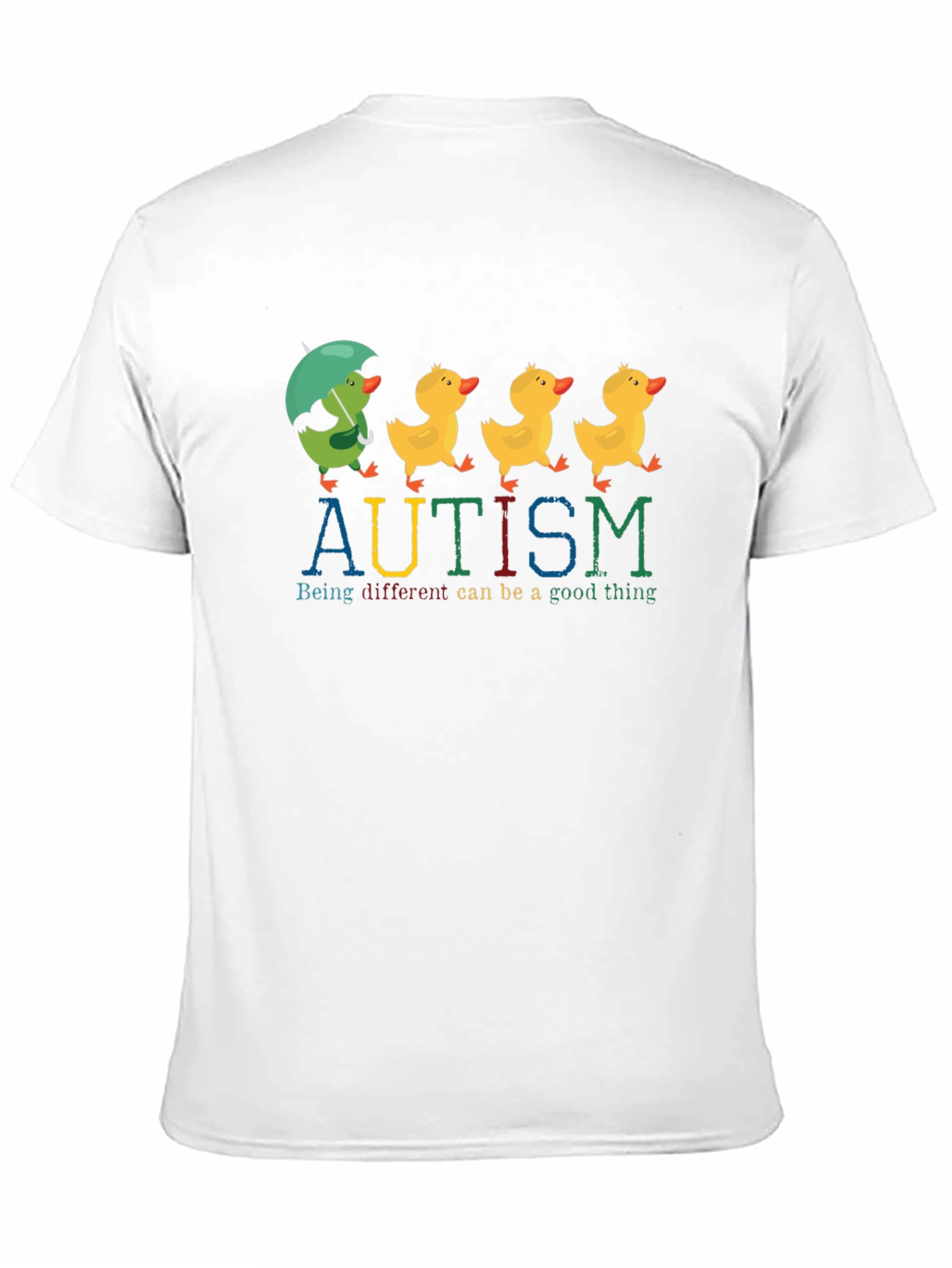 Autism Awareness Duck T-Shirt