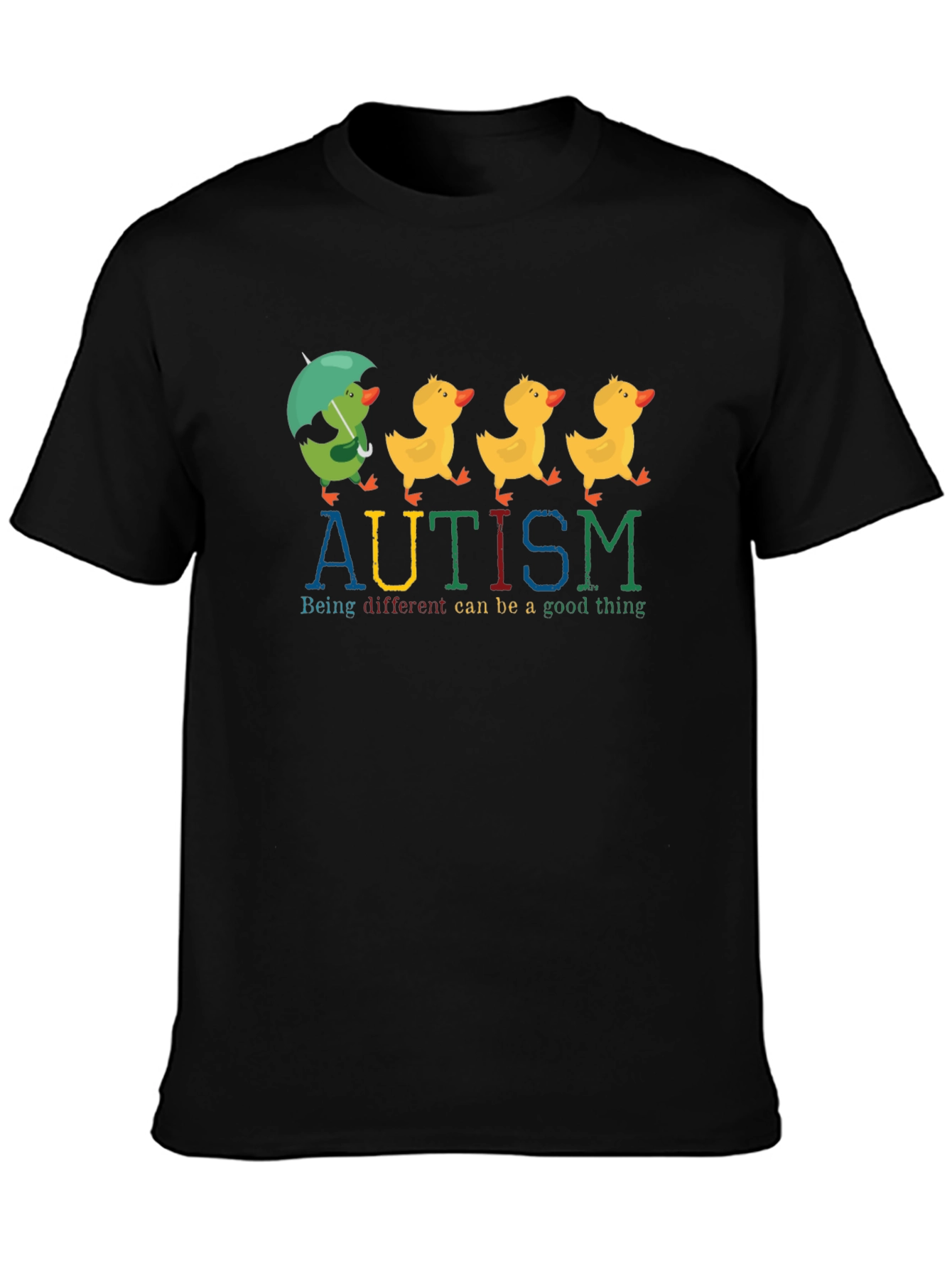 Autism Awareness Duck T-Shirt
