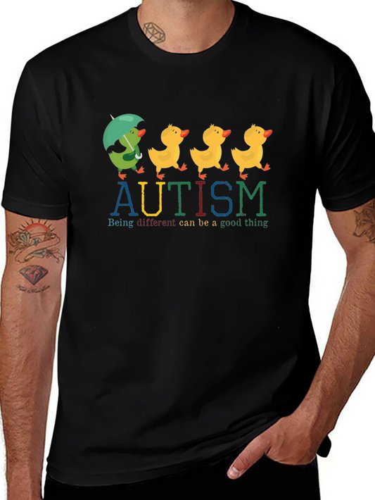 Autism Awareness Duck T-Shirt
