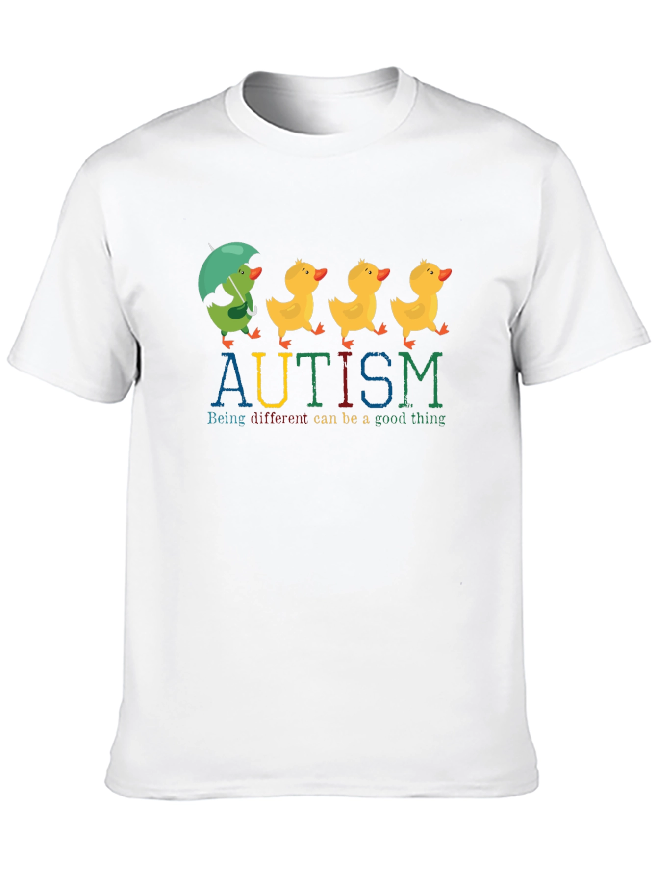 Autism Awareness Duck T-Shirt