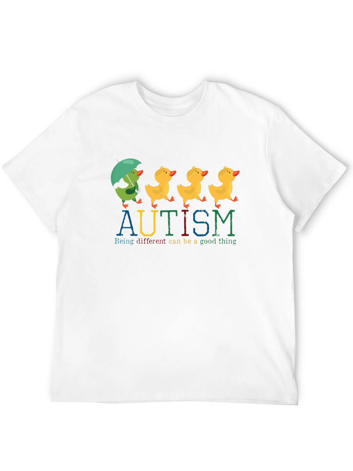 Autism Awareness Duck T-Shirt