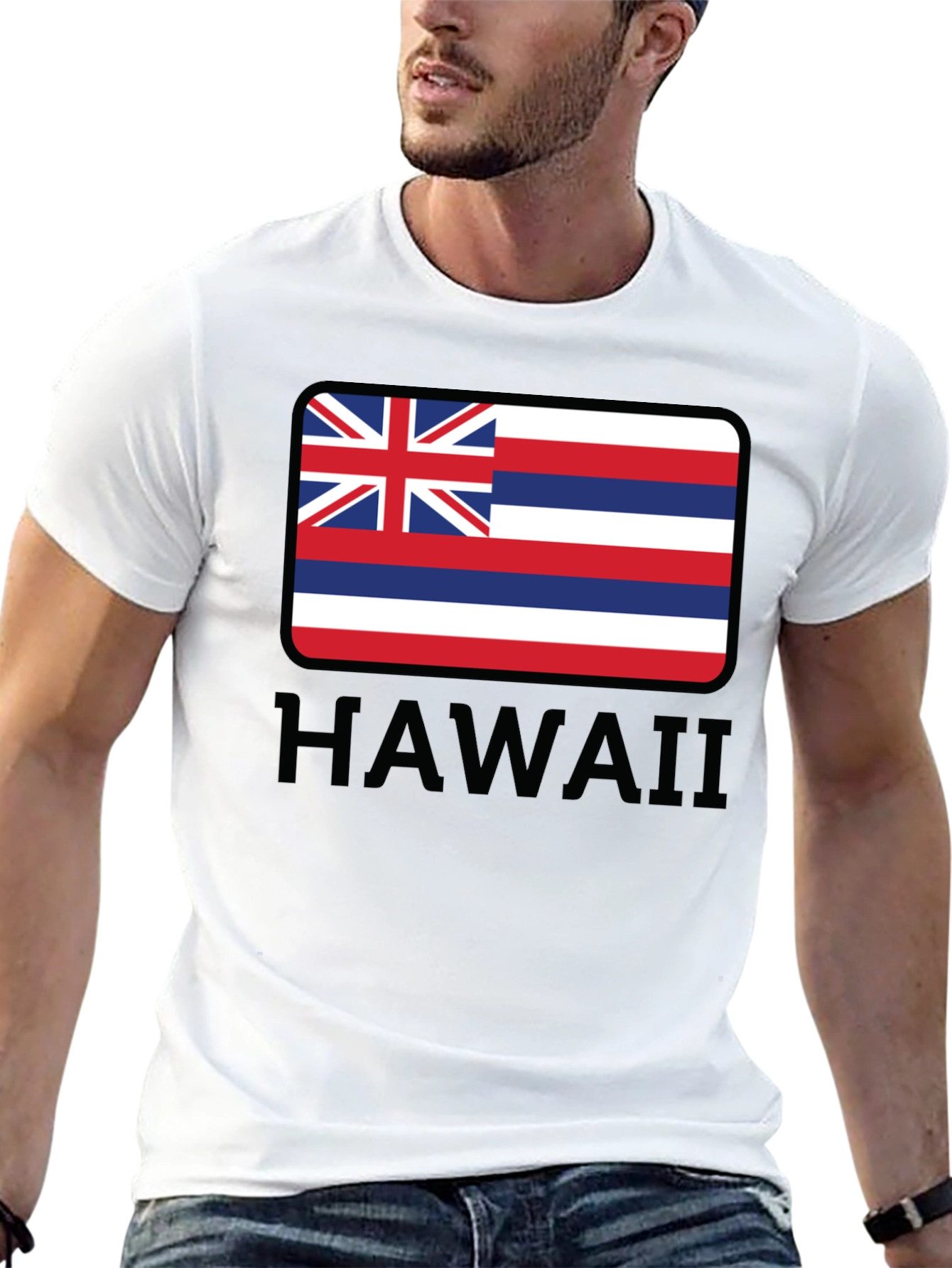 Hawaii Flag Graphic T-Shirt