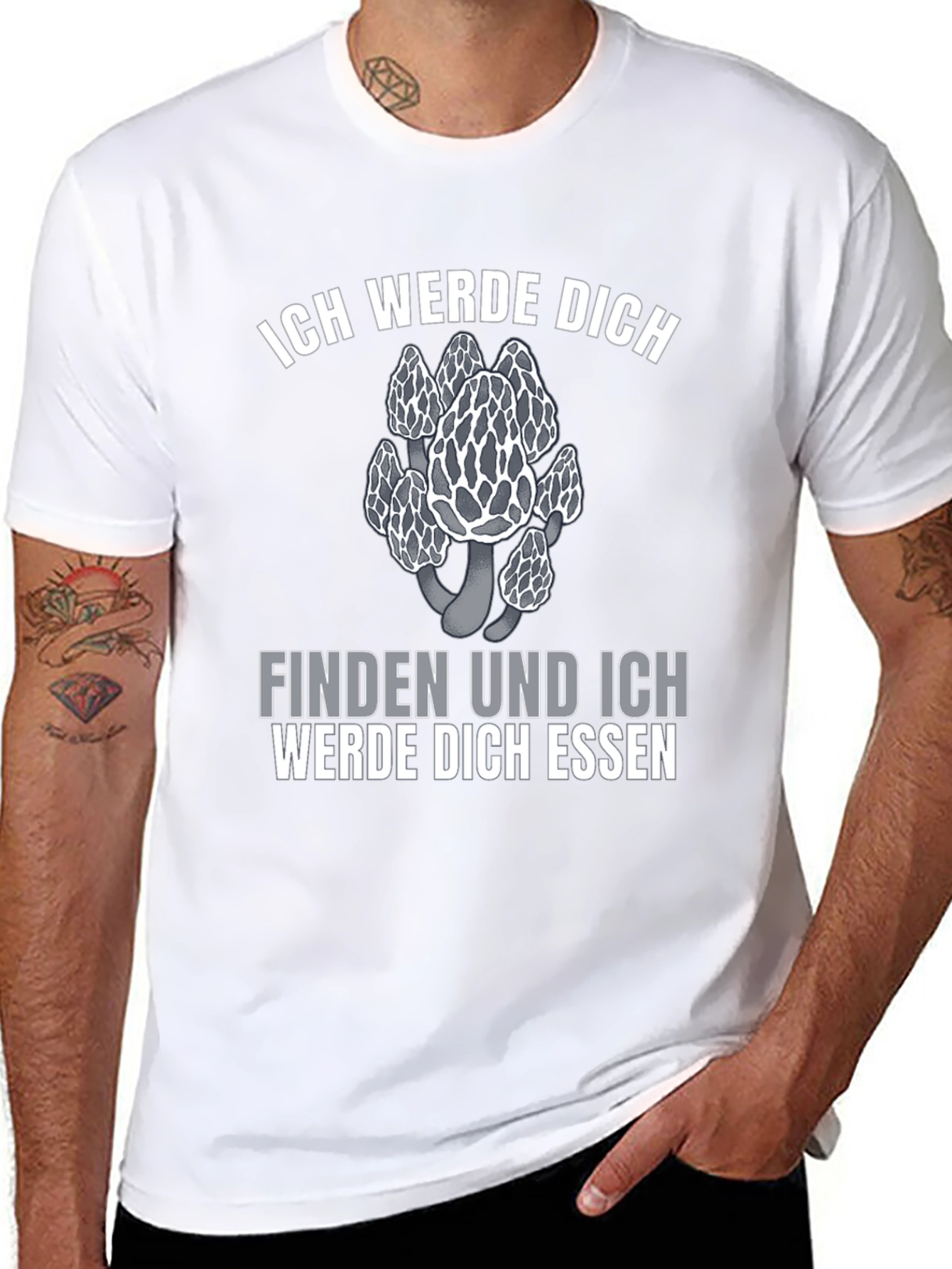 Mushroom Hunter T-Shirt - I Will Find You