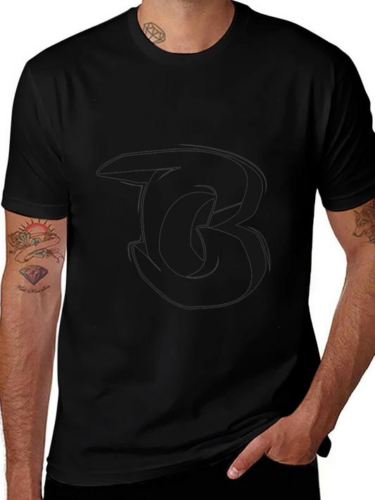 Black Casual T-Shirt